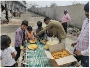 Food distribution and community support programs