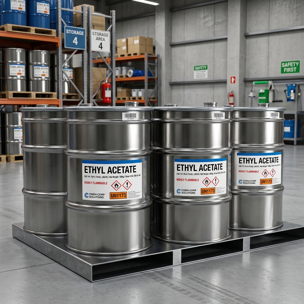 Ethyl Acetate Drum